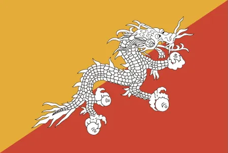 Bhutan's Flag