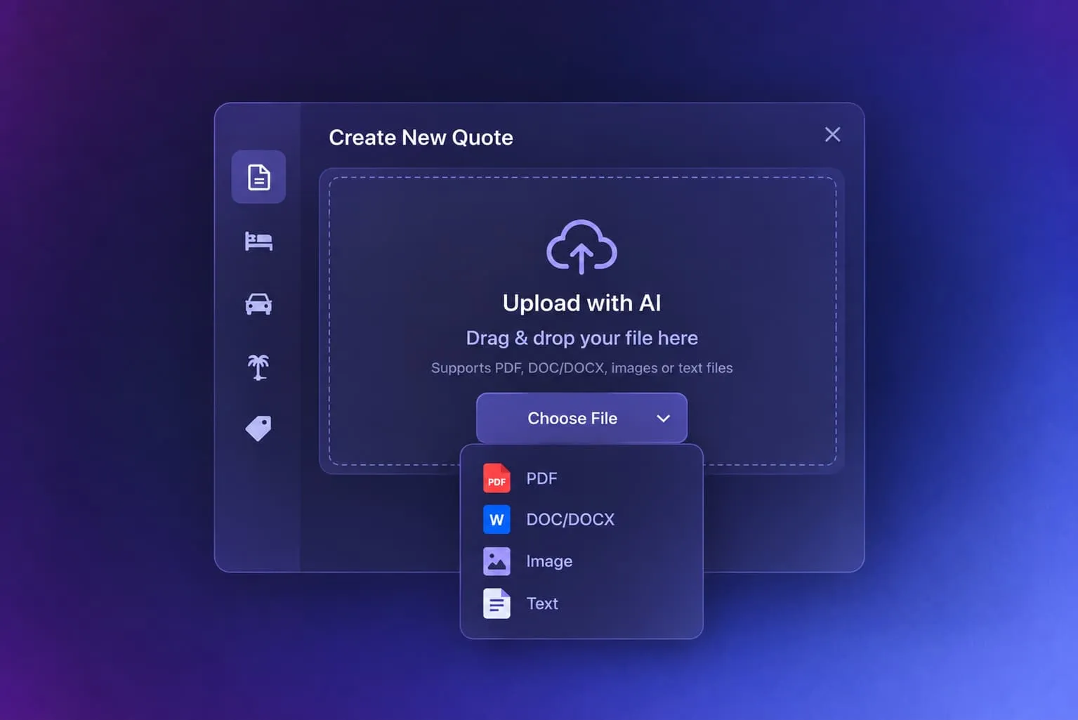Image showing Multiple Upload Options