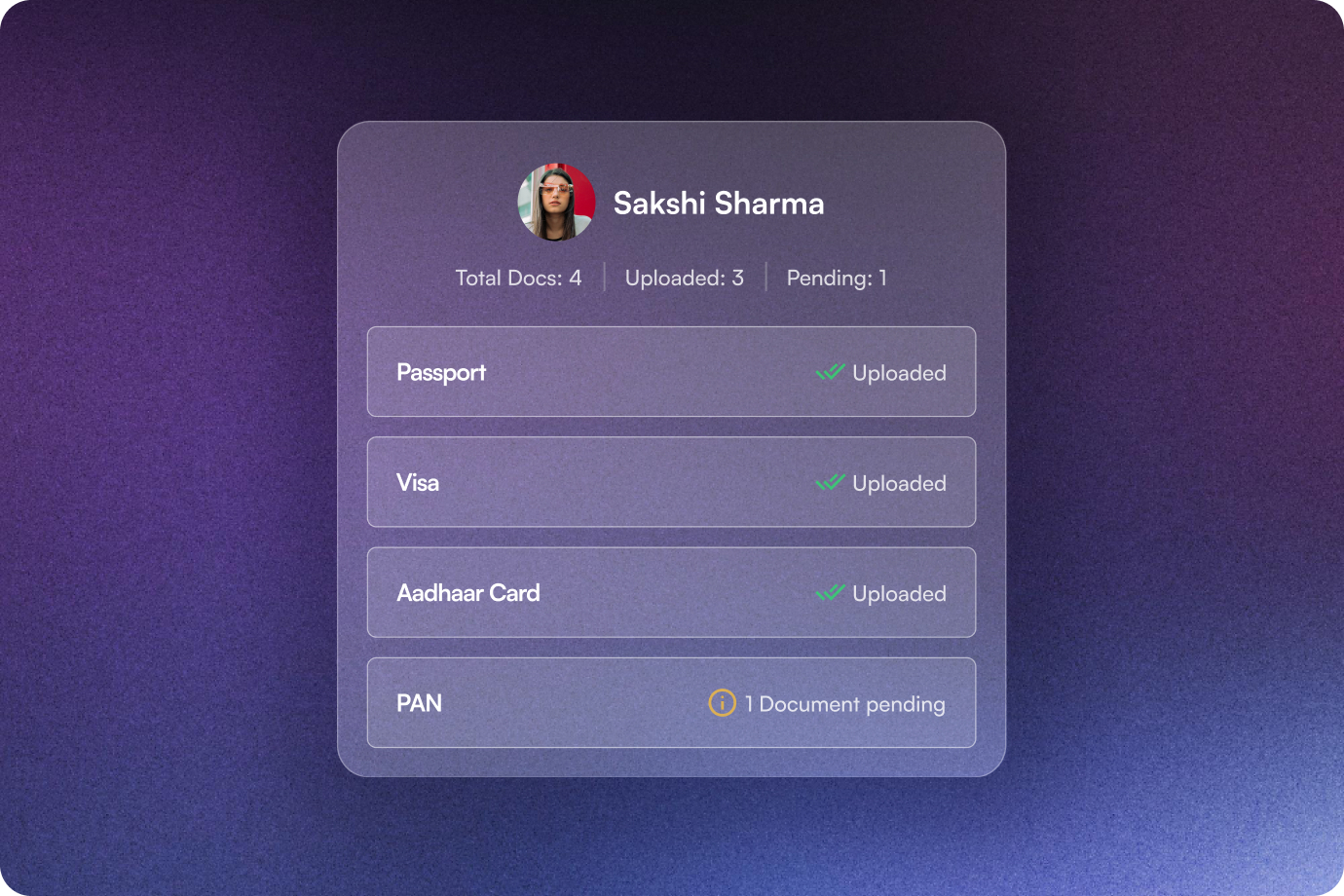 Image showing Guest Document Dashboard