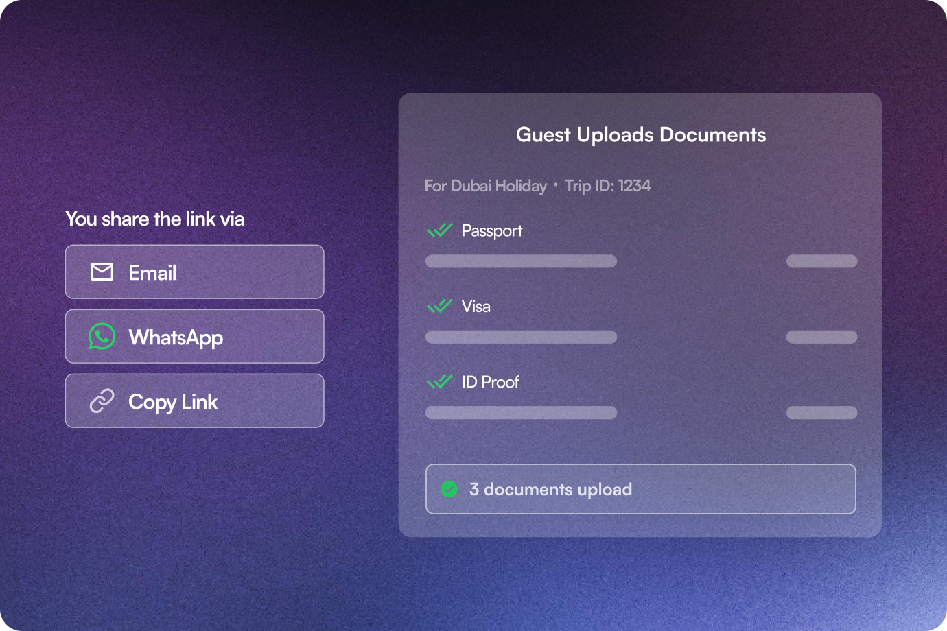 Image showing Guest Upload Links