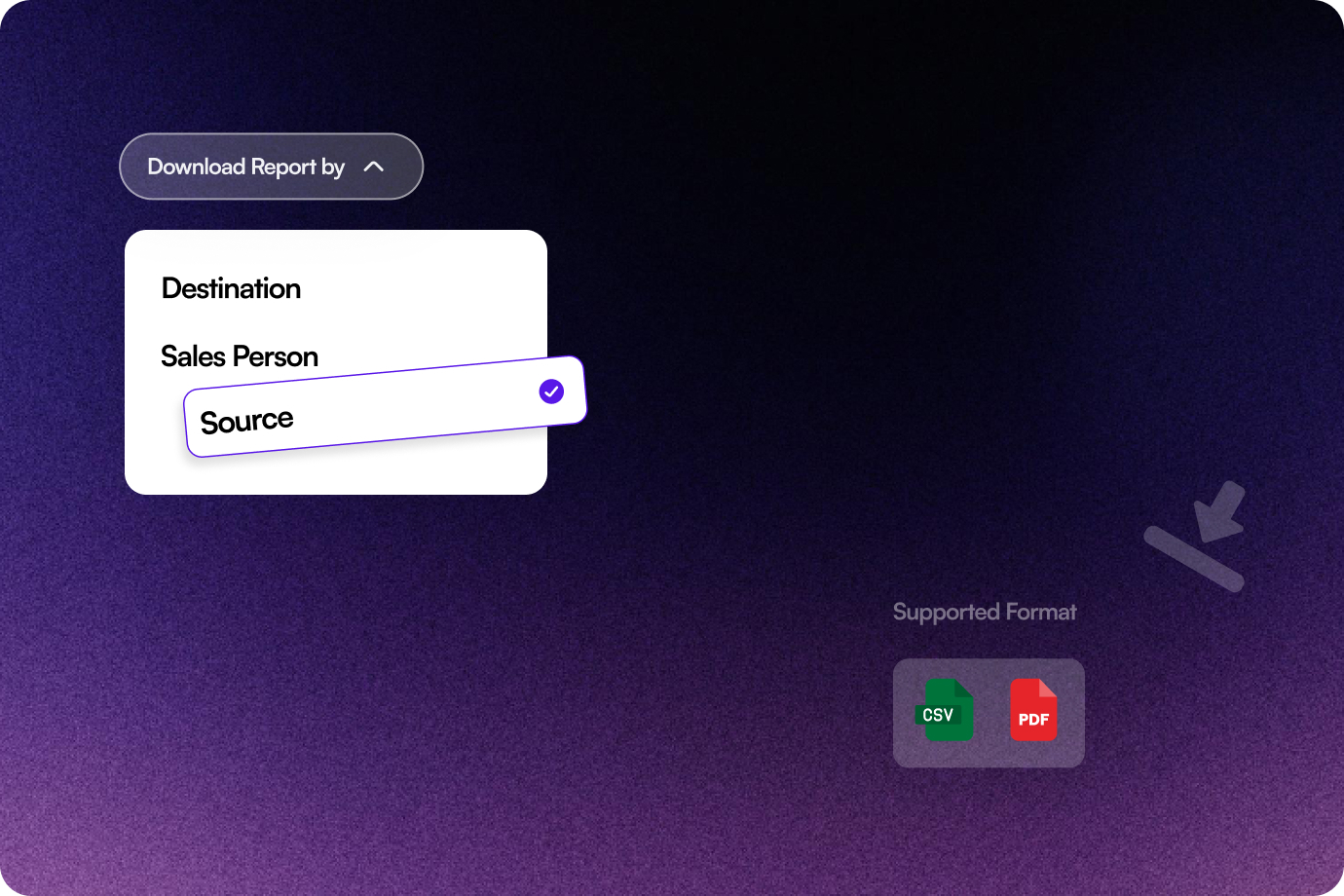 Image showing Filter & Export Controls