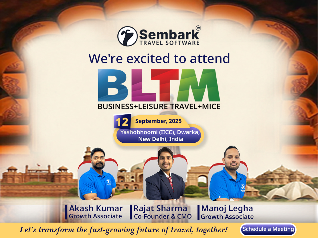 Banner for BLTM (Business Leisure Travel Mart)