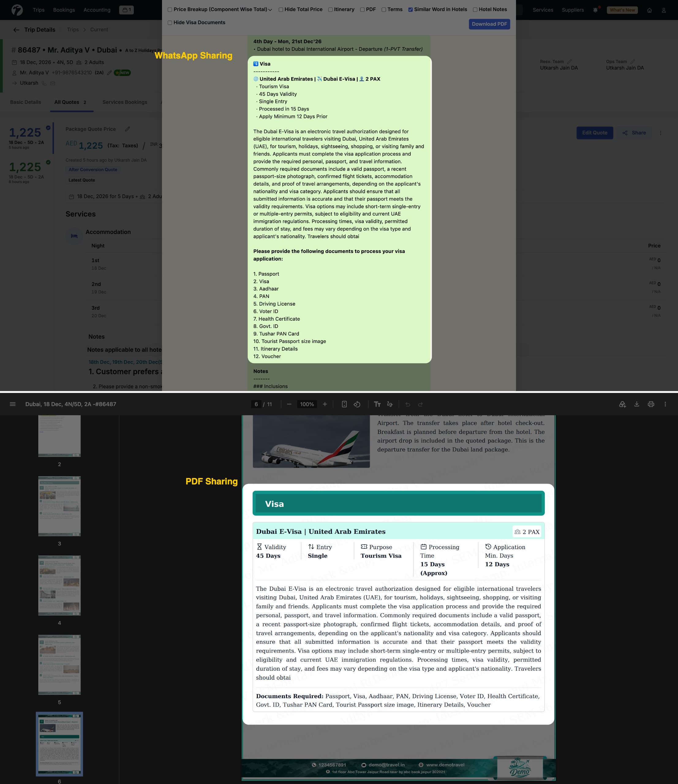 Image showing sharing of docs