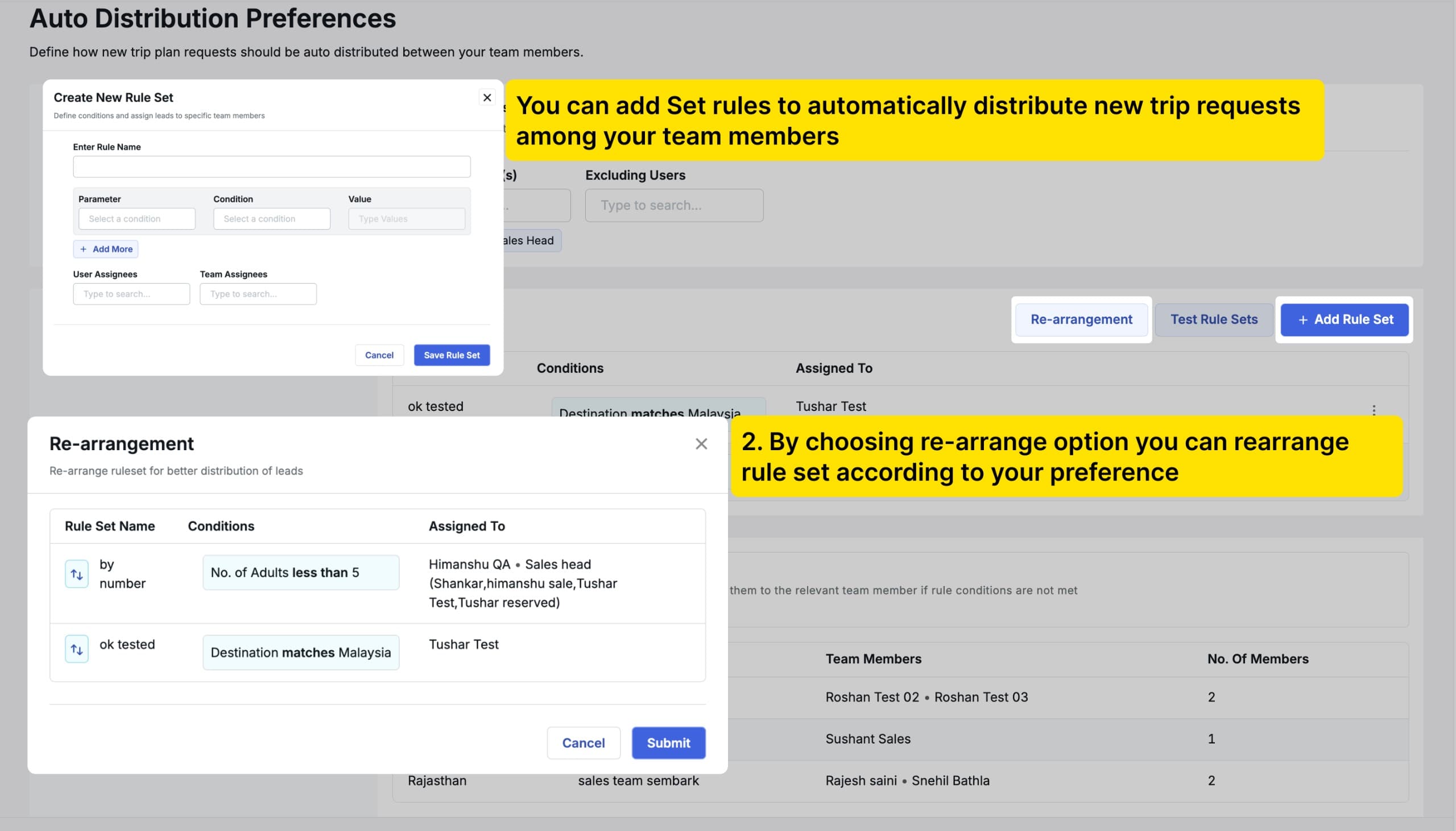 Image showing Distribution rules