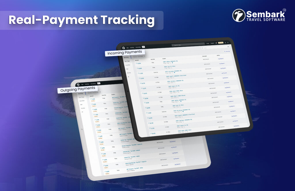 real time payment tracking