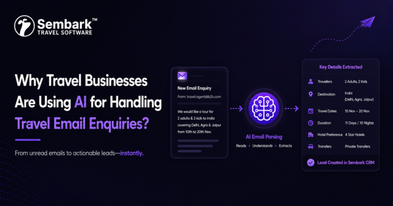 Showing Why Travel Businesses Are Using AI for Handling Travel Email Enquiries?